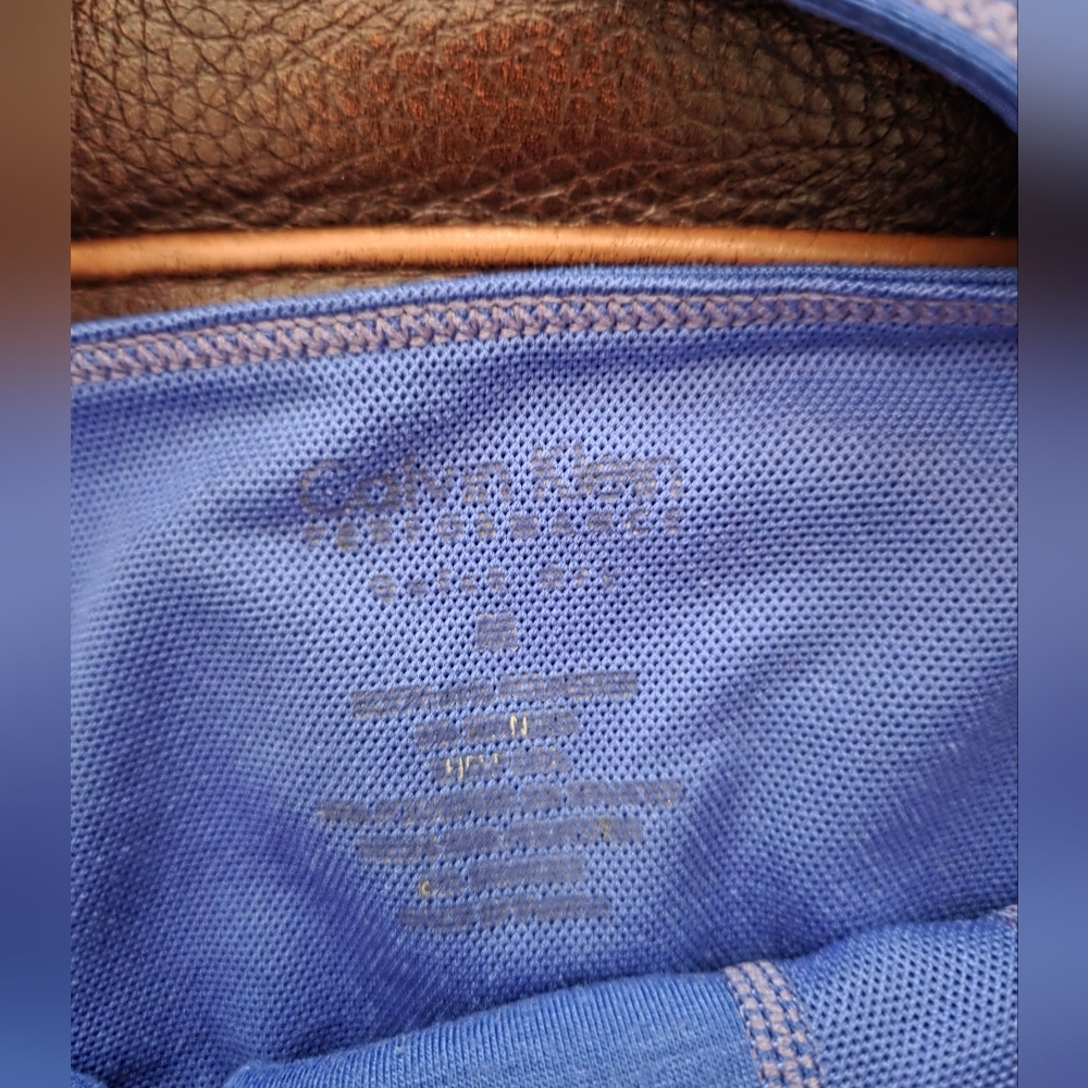 Calvin Klein Blue and Black Sports Bras Size Medium - Picture 4 of 13